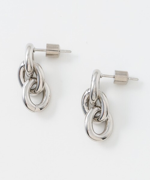 collex(コレックス)の「【dignif】【金属アレルギー対応】ピアス Bold Chain(ピアス(両耳用)・レディース・ゴールド/シルバー・フリー)」の6枚目の写真