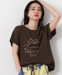 PerleクルーネックTシャツ