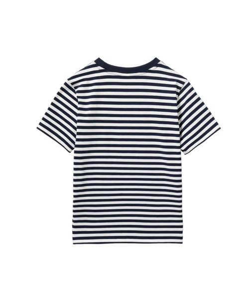 APEE BY A BATHING APE（エイピーバイアベイシングエイプ）の「HEART BADGE STRIPED TEE（Tシャツ/カットソー・レディース・ブラック/レッド・MEDIUM/SMALL/X-SMALL）」の3枚目の写真