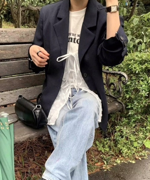 Miniministore（ミニミニストア）の「レースキャミビスチェペプラムトップス春夏（キャミソール・レディース・ブラック/ホワイト・FREE）」の18枚目の写真
