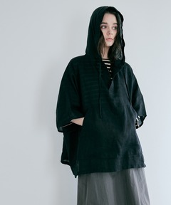 カットワーク刺繍レース襟付きベスト（ベスト）｜TSUHARU by Samansa