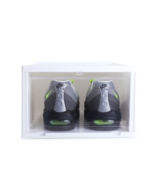 KICKS LAB.(キックスラボ)の「KICKS LAB. SHOE STORAGE BOX 1 BOX SET / キックスラボ シューストレージ ボックス1BOX / KL-SHOES-BOX-1W(シューズ小物/雑貨・メンズ・ホワイト・FREE)」の3枚目の写真