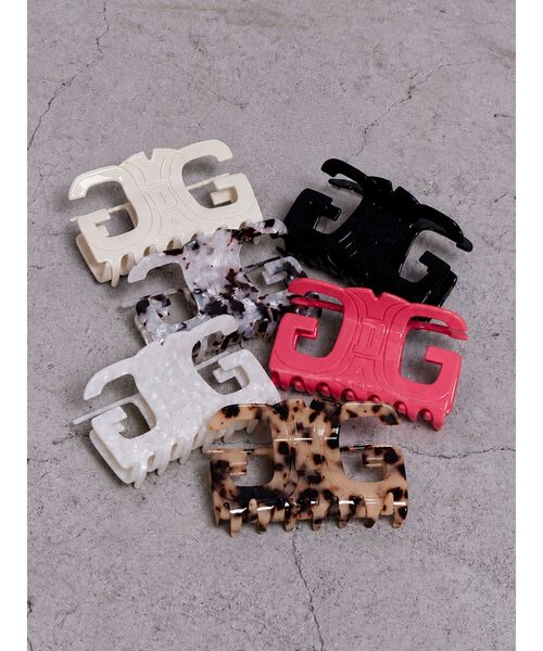 GYDA(ジェイダ)の「Symmetry GYDA hair clip(バレッタ/ヘアクリップ・レディース・ピンク/オフホワイト/パープル/ブラック/その他/その他2/その他1/ローズ・FREE)」の9枚目の写真