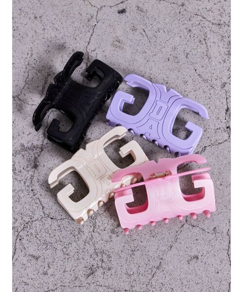 GYDA(ジェイダ)の「Symmetry GYDA hair clip(バレッタ/ヘアクリップ・レディース・ピンク/オフホワイト/パープル/ブラック/その他/その他2/その他1/ローズ・FREE)」の11枚目の写真