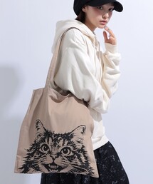mmts（マミタス）の「CAT コットン BAG（トートバッグ）」