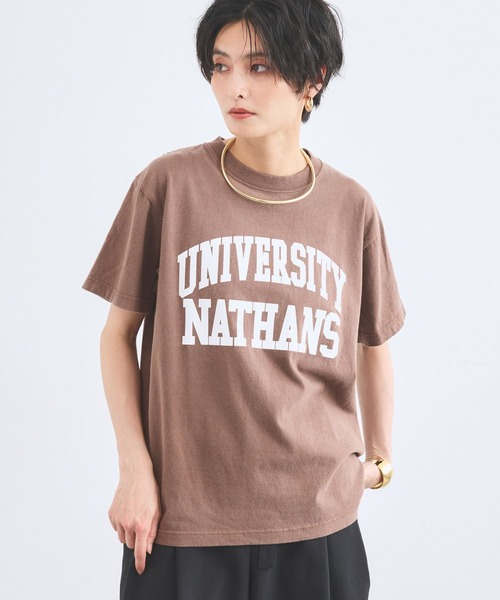 BARNYARDSTORM(バンヤードストーム)の「BARNYARDSTORM / GULFCOAST(ガルフコースト)別注Tシャツ(Tシャツ/カットソー・レディース・ブラウン/チャコールグレー/オフホワイト・FREE)」の12枚目の写真