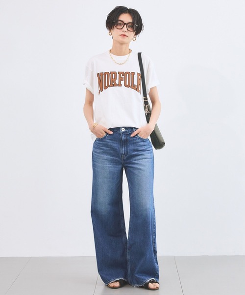BARNYARDSTORM(バンヤードストーム)の「BARNYARDSTORM / GULFCOAST(ガルフコースト)別注Tシャツ(Tシャツ/カットソー・レディース・ブラウン/チャコールグレー/オフホワイト・FREE)」の6枚目の写真