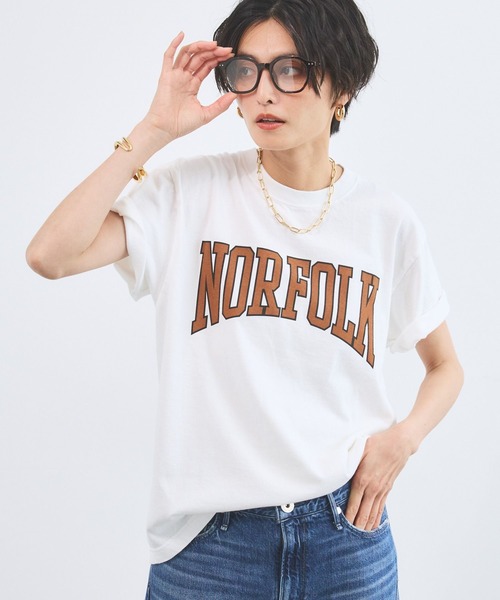 BARNYARDSTORM(バンヤードストーム)の「BARNYARDSTORM / GULFCOAST(ガルフコースト)別注Tシャツ(Tシャツ/カットソー・レディース・ブラウン/チャコールグレー/オフホワイト・FREE)」の13枚目の写真