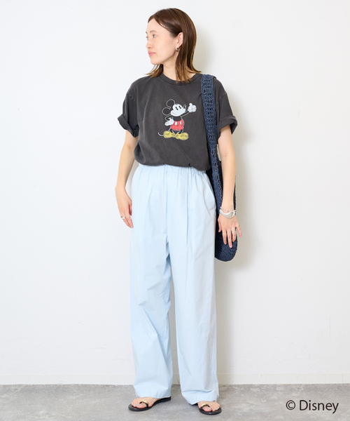 +81BRANCA(ハチイチブランカ)の「+81BRANCA/ハチイチブランカ SLOBE別注 ミッキー Tシャツ1(Tシャツ/カットソー・レディース・ホワイト/ブラック系その他・FREE)」の18枚目の写真