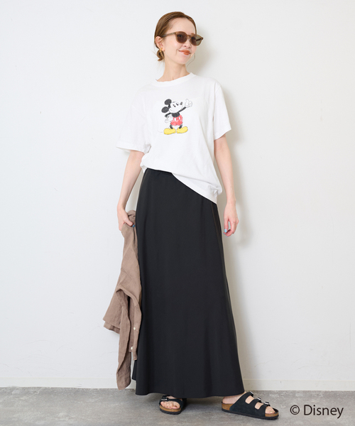 +81BRANCA(ハチイチブランカ)の「+81BRANCA/ハチイチブランカ SLOBE別注 ミッキー Tシャツ1(Tシャツ/カットソー・レディース・ホワイト/ブラック系その他・FREE)」の16枚目の写真