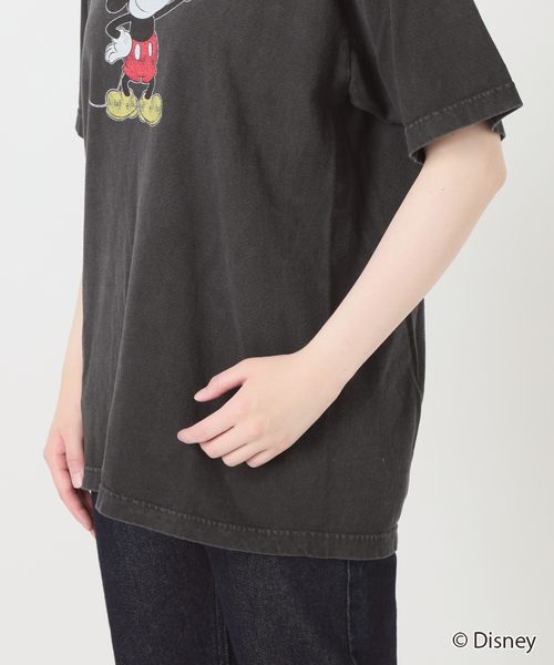 +81BRANCA(ハチイチブランカ)の「+81BRANCA/ハチイチブランカ SLOBE別注 ミッキー Tシャツ1(Tシャツ/カットソー・レディース・ホワイト/ブラック系その他・FREE)」の7枚目の写真