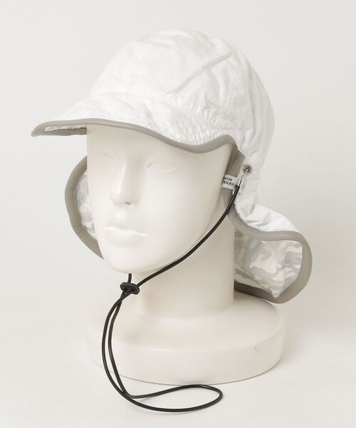 STUDIOUS(ステュディオス)の「REVERSIBLE DOUBLE VISOR HAT(ハット・メンズ・ホワイト・2)」の1枚目の写真