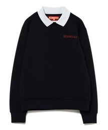ORANGE LABEL / 襟付き プルオーバー スウェット