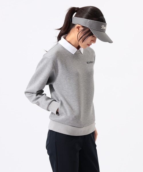 BEAMS GOLF(ビームスゴルフ)の「ORANGE LABEL / 襟付き プルオーバー スウェット(スウェット・レディース・ネイビー/グレー・LARGE/MEDIUM/SMALL)」の5枚目の写真
