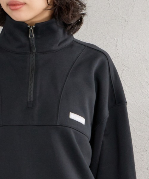 Columbia（コロンビア）の「【WEB先行予約】[Columbia/コロンビア] FLEMING BAY ハーフジップスウェット(WEB限定)（スウェット・レディース・ブラック/オフホワイト・L/M）」の15枚目の写真