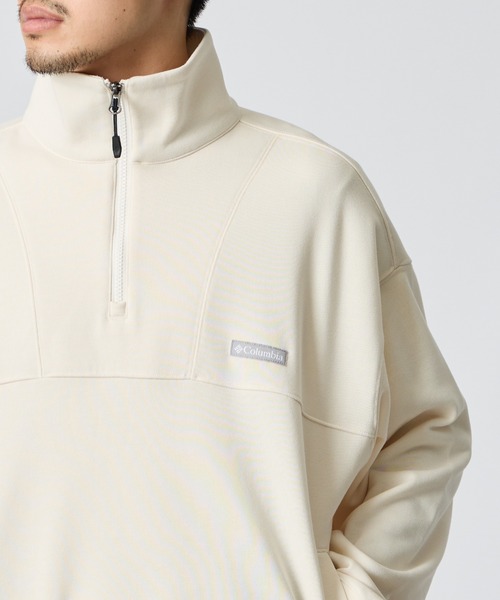 Columbia（コロンビア）の「【WEB先行予約】[Columbia/コロンビア] FLEMING BAY ハーフジップスウェット(WEB限定)（スウェット・レディース・ブラック/オフホワイト・L/M）」の3枚目の写真