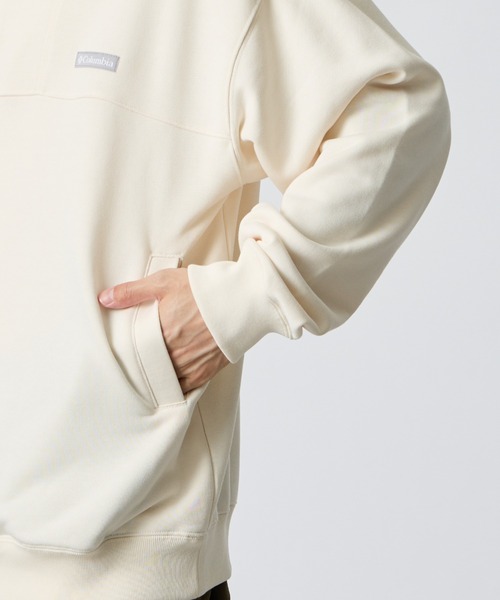 Columbia（コロンビア）の「【WEB先行予約】[Columbia/コロンビア] FLEMING BAY ハーフジップスウェット(WEB限定)（スウェット・レディース・ブラック/オフホワイト・L/M）」の5枚目の写真