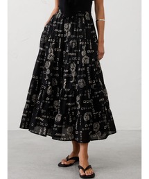 BANANA REPUBLIC FACTORY STORE ティアードマキシスカート
