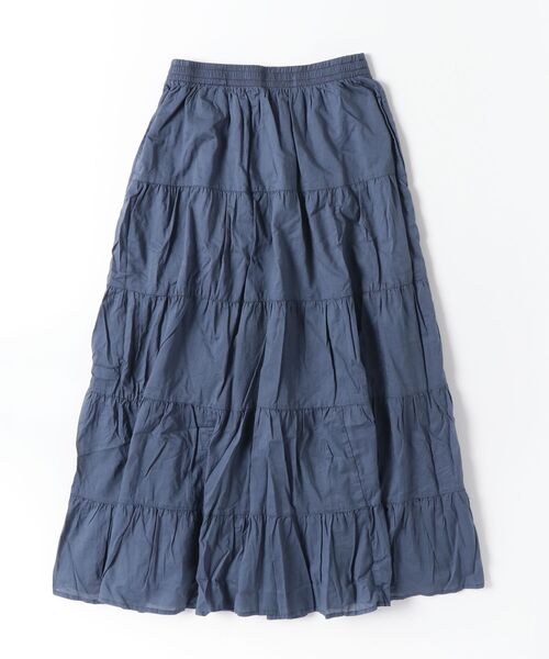 BANANA REPUBLIC FACTORY STORE（バナナリパブリック ファクトリーストア）の「BANANA REPUBLIC FACTORY STORE　　ティアードマキシスカート（スカート・レディース・ブラック/その他・XS/S/M/L）」の5枚目の写真