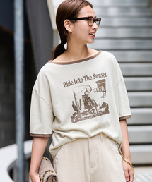 HOWIECLOTHING×FRAMeWORKハーフジップニット（ニット/セーター