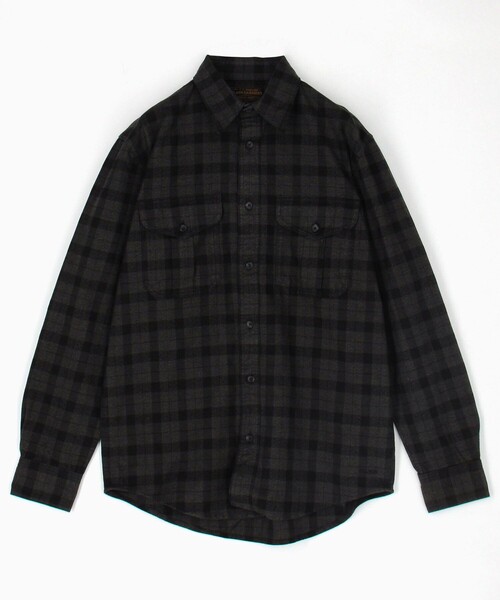 FILSON(フィルソン)の「FILSON/フィルソン Alaskan Guide Shirt/アラスカン ガイド シャツ(シャツ/ブラウス・メンズ・オリーブ/ブラック/レッド/グレー・X-SMALL/X-LARGE/LARGE/MEDIUM/SMALL)」の1枚目の写真