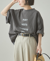 POET MEETS DUBWISE（ポエットミーツダブワイズ）の「《追加》POET MEETS DUBWISE LOOSE FIT LOGO Tシャツ（Tシャツ/カットソー）」