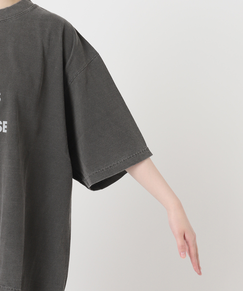 POET MEETS DUBWISE(ポエットミーツダブワイズ)の「《追加》POET MEETS DUBWISE LOOSE FIT LOGO Tシャツ(Tシャツ/カットソー・レディース・ブラック系その他/ホワイト・FREE)」の17枚目の写真