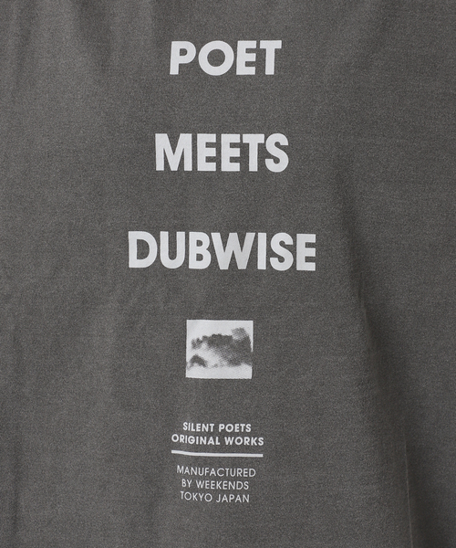POET MEETS DUBWISE(ポエットミーツダブワイズ)の「《追加》POET MEETS DUBWISE LOOSE FIT LOGO Tシャツ(Tシャツ/カットソー・レディース・ブラック系その他/ホワイト・FREE)」の19枚目の写真