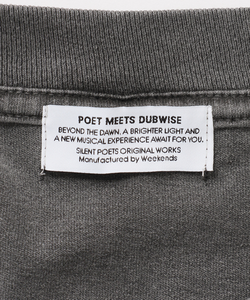 POET MEETS DUBWISE(ポエットミーツダブワイズ)の「《追加》POET MEETS DUBWISE LOOSE FIT LOGO Tシャツ(Tシャツ/カットソー・レディース・ブラック系その他/ホワイト・FREE)」の20枚目の写真