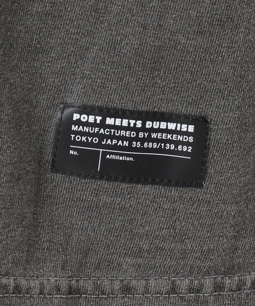 POET MEETS DUBWISE(ポエットミーツダブワイズ)の「《追加》POET MEETS DUBWISE LOOSE FIT LOGO Tシャツ(Tシャツ/カットソー・レディース・ブラック系その他/ホワイト・FREE)」の21枚目の写真