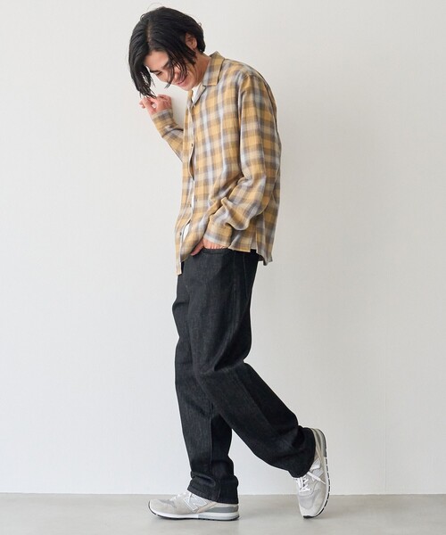 coen(コーエン)の「【C.DENIMS】5ポケットストレートデニムパンツ(デニムパンツ・メンズ・ブラック/ネイビー/コバルトブルー・XL/L/M/S)」の9枚目の写真