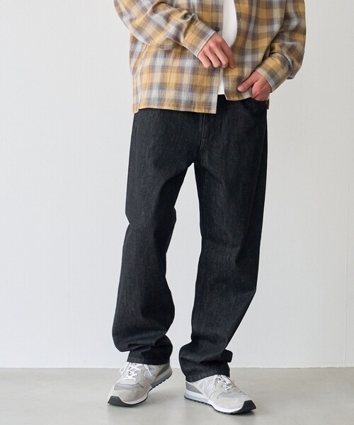 coen(コーエン)の「【C.DENIMS】5ポケットストレートデニムパンツ(デニムパンツ・メンズ・ブラック/ネイビー/コバルトブルー・XL/L/M/S)」の10枚目の写真