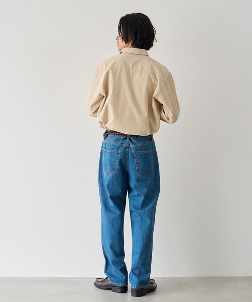 coen(コーエン)の「【C.DENIMS】5ポケットストレートデニムパンツ(デニムパンツ・メンズ・ブラック/ネイビー/コバルトブルー・XL/L/M/S)」の14枚目の写真