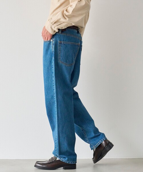 coen(コーエン)の「【C.DENIMS】5ポケットストレートデニムパンツ(デニムパンツ・メンズ・ブラック/ネイビー/コバルトブルー・XL/L/M/S)」の16枚目の写真