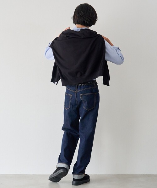 coen(コーエン)の「【C.DENIMS】5ポケットストレートデニムパンツ(デニムパンツ・メンズ・ブラック/ネイビー/コバルトブルー・XL/L/M/S)」の20枚目の写真