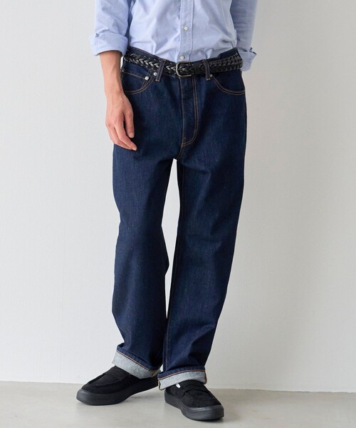 coen(コーエン)の「【C.DENIMS】5ポケットストレートデニムパンツ(デニムパンツ・メンズ・ブラック/ネイビー/コバルトブルー・XL/L/M/S)」の21枚目の写真