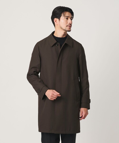 BEAUTY&YOUTH UNITED ARROWS(ビューティーアンドユースユナイテッドアローズ)の「【WEB限定 WARDROBE SMART】Reflax バルマカーンコート(ステンカラーコート・メンズ・ダークブラウン/ダークグレー/ブラック・S/M/L/XL)」の7枚目の写真