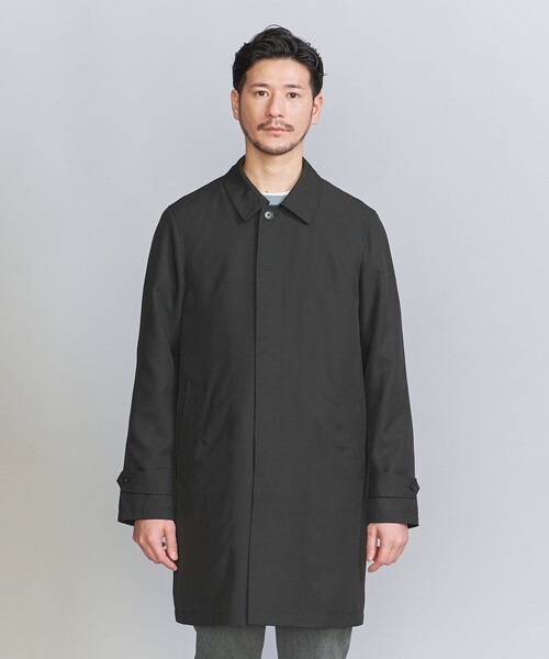 BEAUTY&YOUTH UNITED ARROWS(ビューティーアンドユースユナイテッドアローズ)の「【WEB限定 WARDROBE SMART】Reflax バルマカーンコート(ステンカラーコート・メンズ・ダークブラウン/ダークグレー/ブラック・S/M/L/XL)」の18枚目の写真