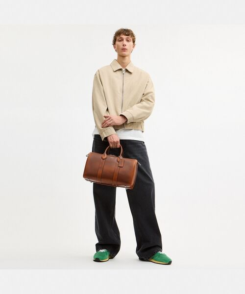 COACH(コーチ)の「コンパス バッグ 35・ラブド レザー(ドラムバッグ・メンズ・ブラウン系その他・ONE)」の3枚目の写真