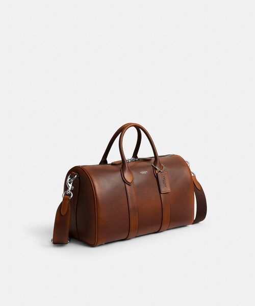 COACH(コーチ)の「コンパス バッグ 35・ラブド レザー(ドラムバッグ・メンズ・ブラウン系その他・ONE)」の5枚目の写真