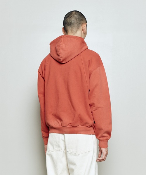 bal(バル)の「FADE COTTON ZIP HOODIE SWEAT(パーカー・メンズ・ブラック/ブラウン/レッド・3/2/1)」の14枚目の写真