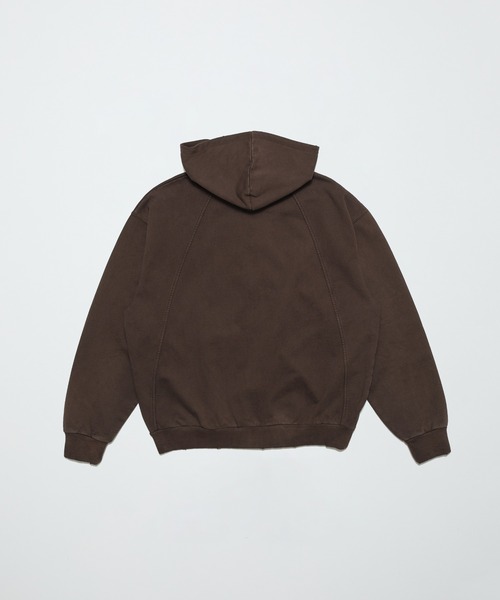 bal(バル)の「FADE COTTON ZIP HOODIE SWEAT(パーカー・メンズ・ブラック/ブラウン/レッド・3/2/1)」の18枚目の写真