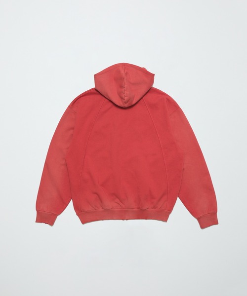 bal(バル)の「FADE COTTON ZIP HOODIE SWEAT(パーカー・メンズ・ブラック/ブラウン/レッド・3/2/1)」の20枚目の写真