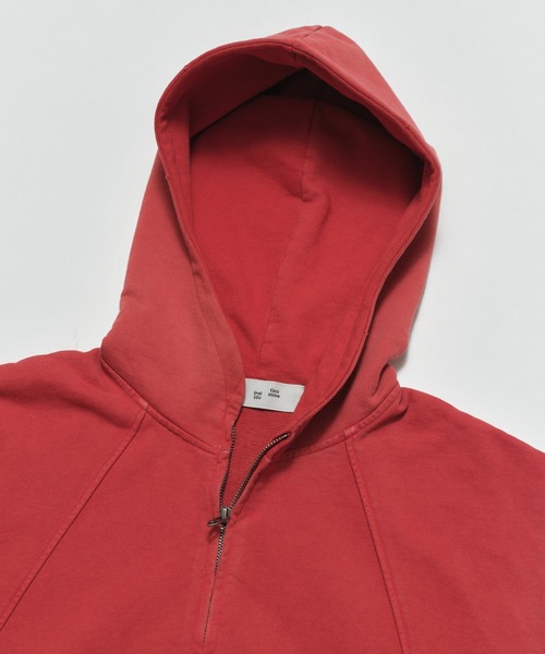bal(バル)の「FADE COTTON ZIP HOODIE SWEAT(パーカー・メンズ・ブラック/ブラウン/レッド・3/2/1)」の21枚目の写真