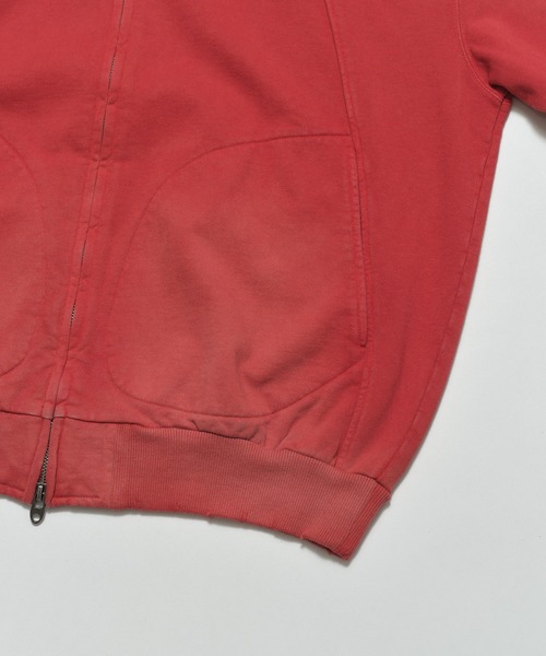 bal(バル)の「FADE COTTON ZIP HOODIE SWEAT(パーカー・メンズ・ブラック/ブラウン/レッド・3/2/1)」の22枚目の写真