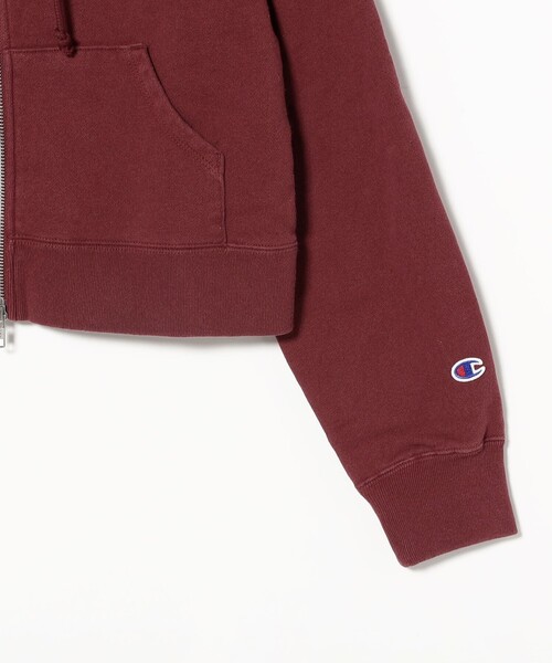 Champion(チャンピオン)の「【別注】Champion / ジップ フーデッド スウェット シャツ(スウェット・レディース・ブラック系その他/ワイン系1・ONE SIZE)」の17枚目の写真