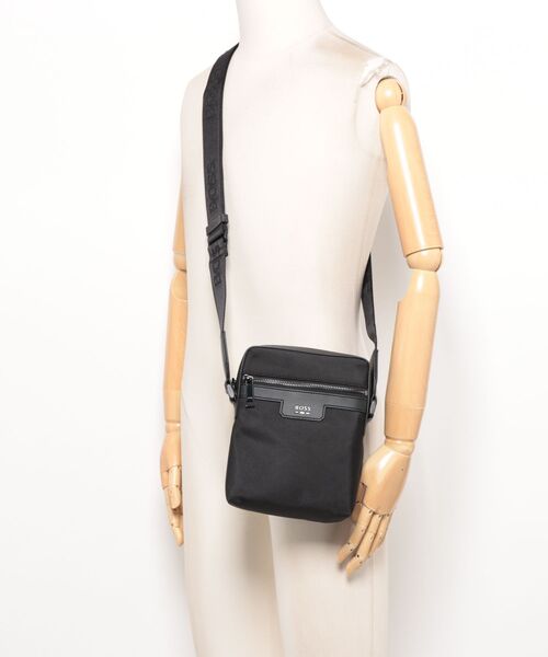 BOSS(ボス)の「BOSS(ボス) Ray_N_NS Zip ショルダーバッグ(ショルダーバッグ・メンズ・ブラック・FREE)」の5枚目の写真