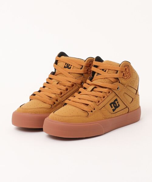 DC SHOES(ディーシーシューズ)の「DC SHOES メンズ PURE HIGH-TOP SE SN シューズ 【2026年秋冬モデル】/ハイカットスニーカー(スニーカー・メンズ・カモフラージュ/タン/ホワイト系その他・23cm/24cm/25cm/26cm/26.5cm/27cm/27.5cm/28cm/28.5cm/29cm)」の3枚目の写真