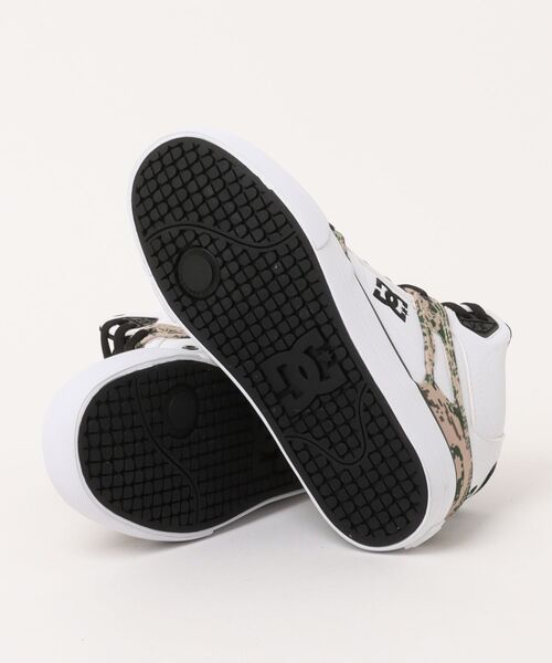 DC SHOES(ディーシーシューズ)の「DC SHOES メンズ PURE HIGH-TOP SE SN シューズ 【2026年秋冬モデル】/ハイカットスニーカー(スニーカー・メンズ・カモフラージュ/タン/ホワイト系その他・23cm/24cm/25cm/26cm/26.5cm/27cm/27.5cm/28cm/28.5cm/29cm)」の5枚目の写真