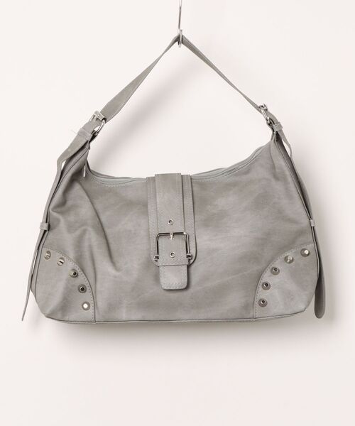 Burner(バーナー)の「【Leathen Leather(レーセンレザー)】ショルダーバッグ lea-shbag-23-35【RBTS】(ショルダーバッグ・メンズ・グレー・FREE)」の1枚目の写真